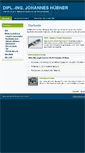 Mobile Screenshot of johanneshuebner.com
